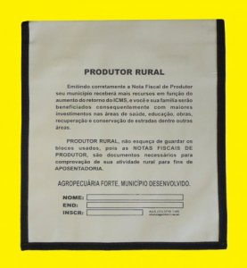 Capa p/ Bloco Talão Produtor Ref 480