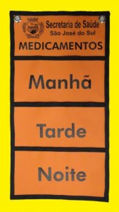 Porta medicamento Ref 509